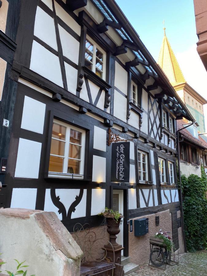 Der Gaensbuehl Auf Der Stadtmauer Aparthotel Gengenbach Buitenkant foto